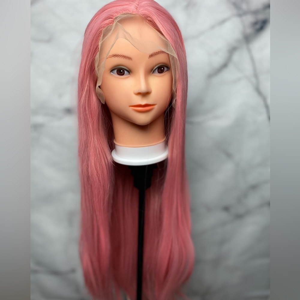 Pink Wig Lace Front Wig